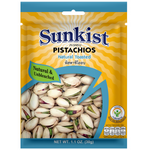 Sunkist Natural Toasted Pistachios in a bowl, highlighting their roasted, salted pistachio nuts for a healthy snack option.