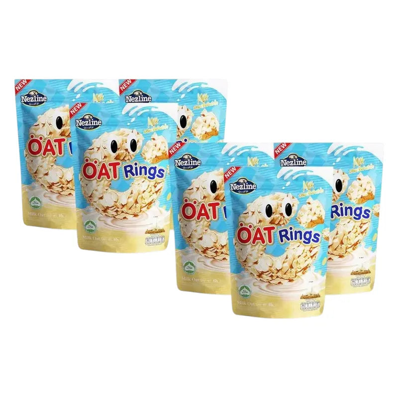 Nezline Oat Rings In 3 Flavors Snacks 60g