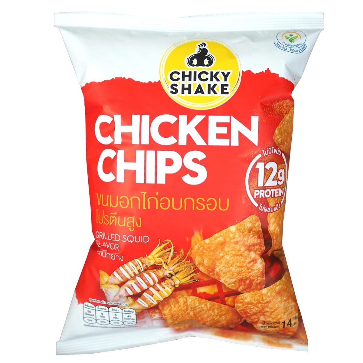 Chicky Shake Chicken Chips Grilled Squid Flavor