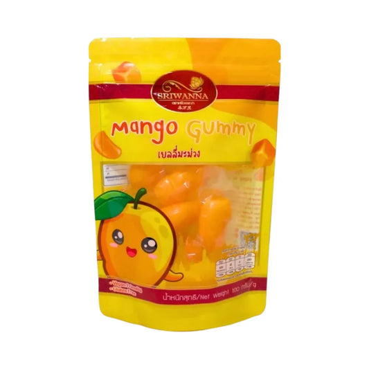 SRIWANNA Mango Jelly ( MANGO GUMMY .) 100g