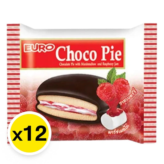 Euro Chocopie Raspberry 17g x12