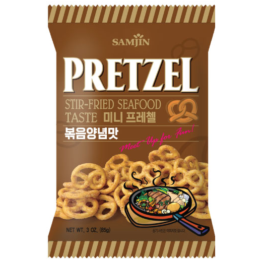 Samjin Pretzel Stir Fried Seafood