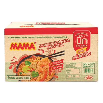 Mama Big Pack Instant Noodle Shrimp Tom Yum 95g x24