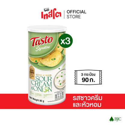 Tasto Signature Home Fried Sour Cream & Onion 90g