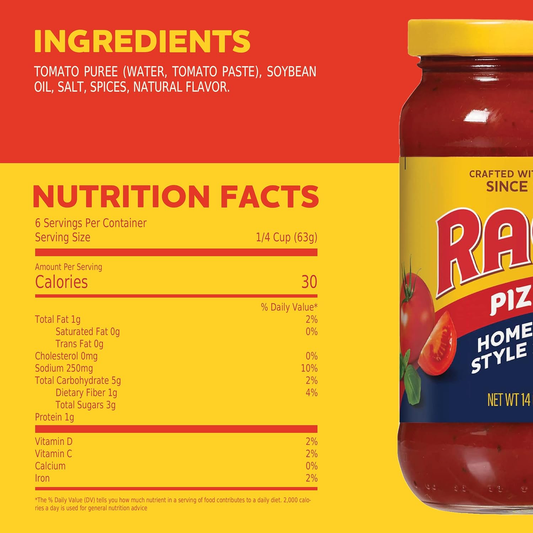 Ragu Homemade Pizza Sauce
