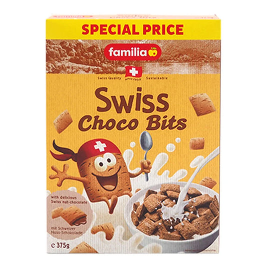 Familia Cereal Muesli Swiss Choco Bits 375g