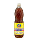 Bottle of DEKSOMBOON Fish Sauce 1500 ml with clear label, golden liquid inside, and a simple white background.