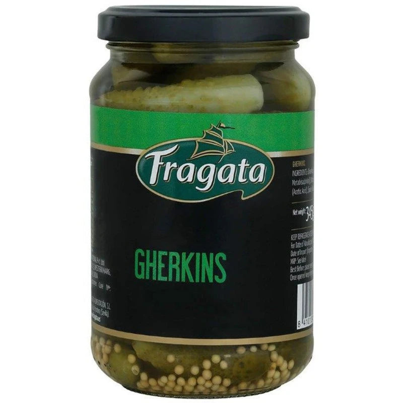 Fragata Whole Gheerkins In Brine 345g