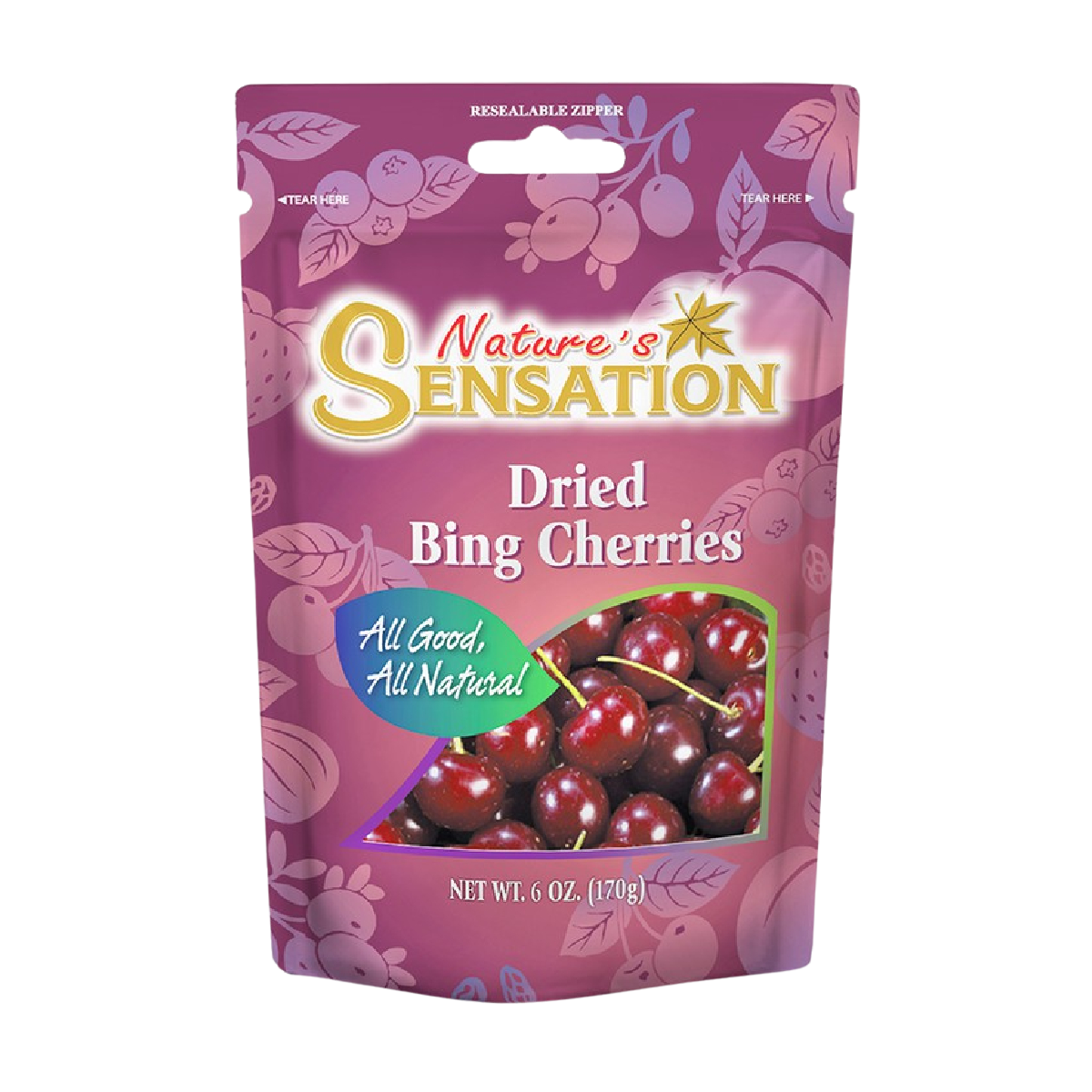 Nature's Sensation Dried Bing Cherries