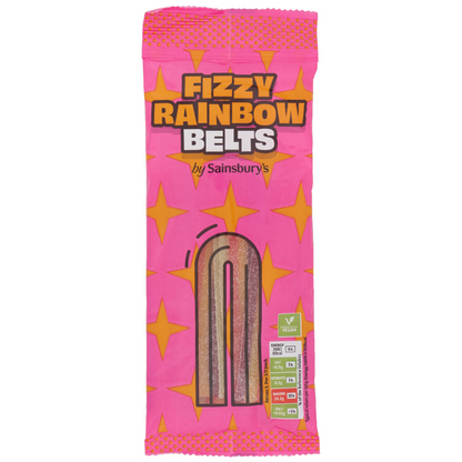 Sainsbury's Fizzy Rainbow Belts