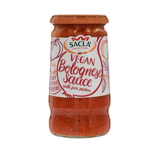 Sacla Vegan Bolognese Sauce With Pea Protein