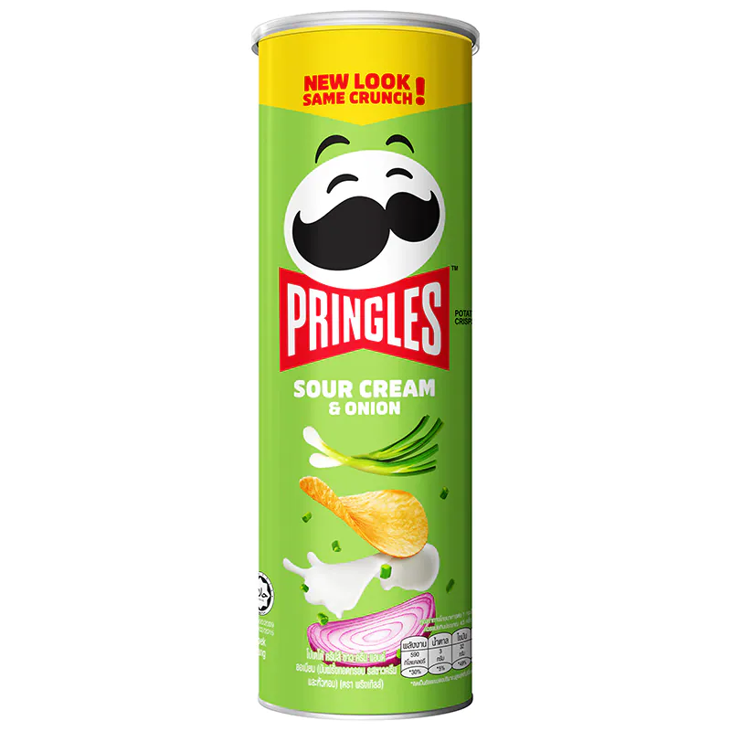 Pringles Potato Chip Sour Cream & Onion