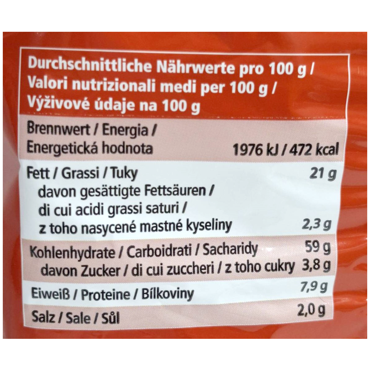 Jeden Tag Tortilla Chips Kase