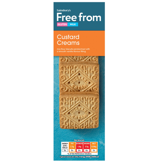 Sainsbury's Free From Custard Creams