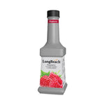 LongBeach Raspberry Puree in a jar, showcasing vibrant red raspberry puree for cooking or baking in dry grocery products.