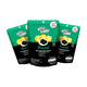 RISE BUDDY Healthy Baked Rice Crackers Seaweed Flavor pack of 3, crispy snack with seaweed seasoning and golden baked rice crackers