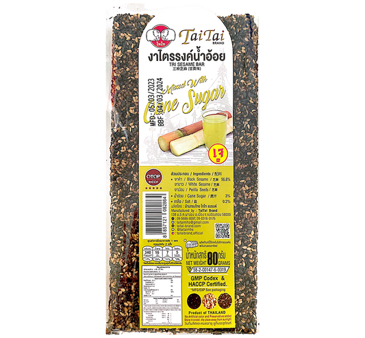 Tai Tai Sesame Bar Mixed With Cane Sugar