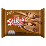 Arnott's Stikko Fingers chocolate wafer confectionery snack with crispy wafer layers coated in chocolate