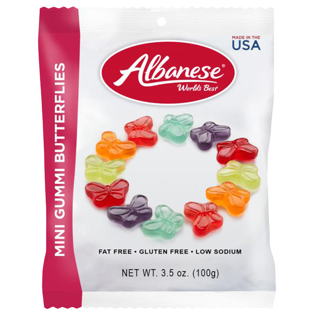 Albanese Mini Gummi Butterflies