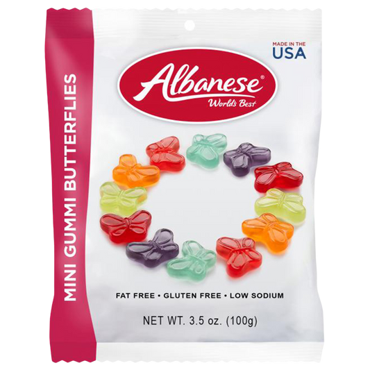 Albanese Mini Gummi Butterflies