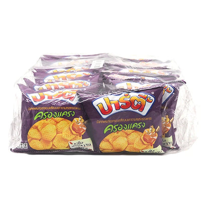 Party Fried Potato Chips Coated With Butter Caramel Sweet And
