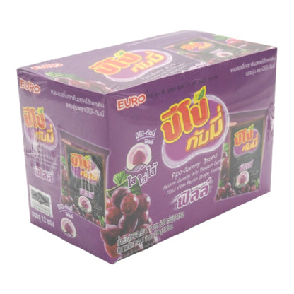 Pipo Gummy Gelatin Jelly Grape Flavour 24g