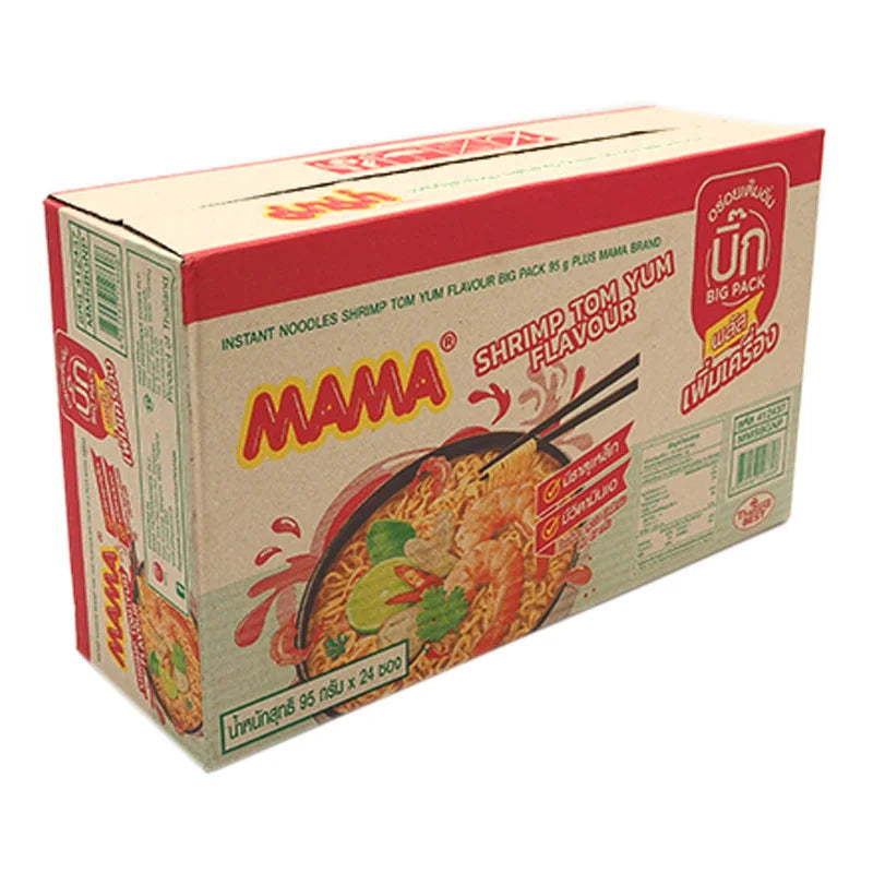 Mama Big Pack Instant Noodle Shrimp Tom Yum 95g x24