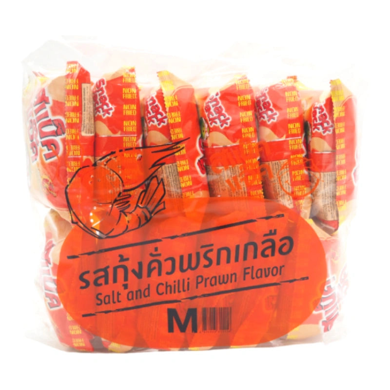 Snack Jack Green Pea Salt Chilli Prawn 15g x12