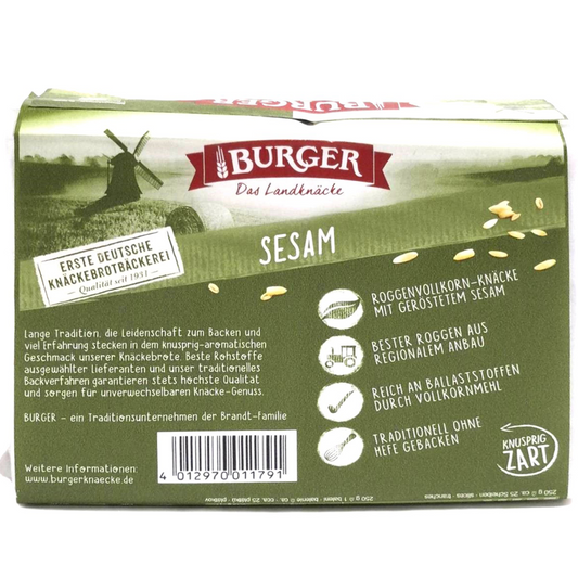 Burger Sesam Crispbread