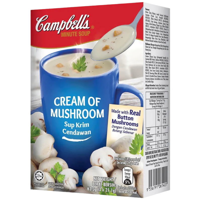 Campbell's Cream Of Mushroom Instant Soup
