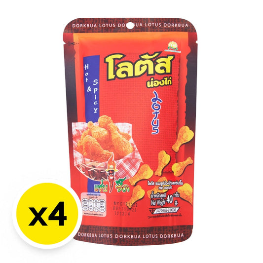 Lotus Stick Biscuit Hot&Spicy 40g x4