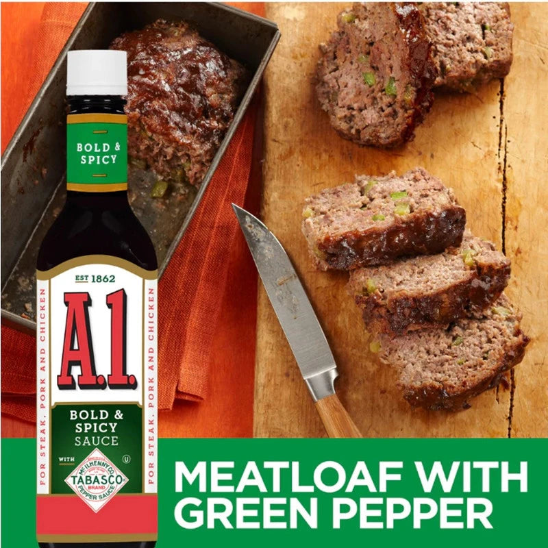 Kraft Heinz A 1 Bold And Spicy Sauce With Tabasco Tomato Puree