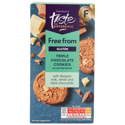 Sainsbury's Triple Choc Cookies