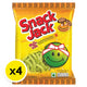 SNACK JACK Green Pea Snack Shiitake Mushroom Flavour 70g x4