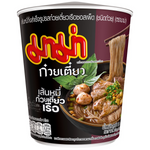 Mama Rice Vermicelli Spicy Boat Noodles Sauce flavor in a grocery product image, showcasing the flavorful noodle sauce packaging.