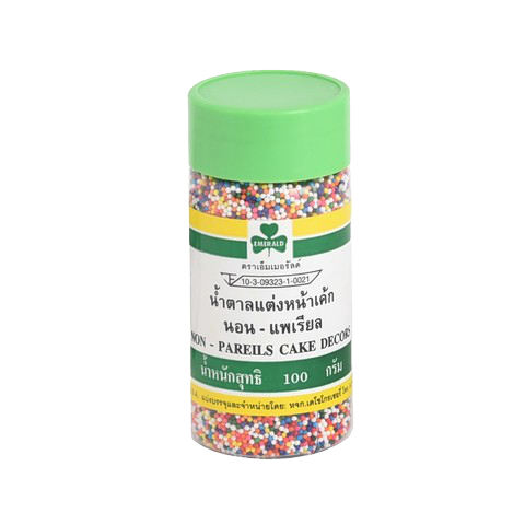 Emerald Cake Decoration Sprinkles