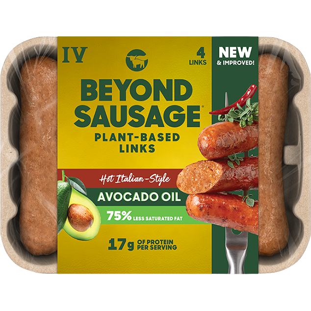 Beyond Meat Plant-Based Links Sausage Hot Italian Style