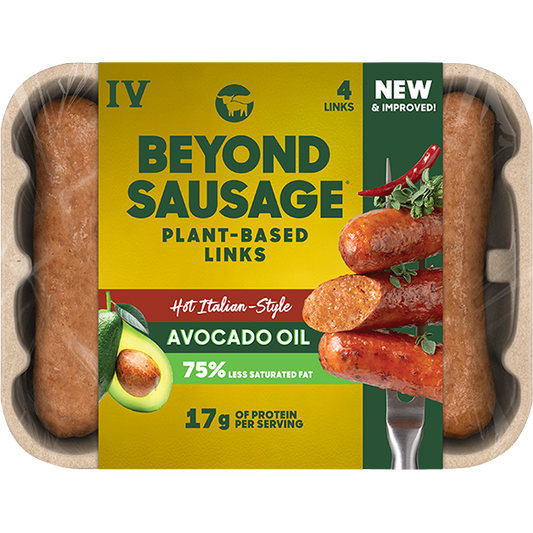 Beyond Meat Plant-Based Links Sausage Hot Italian Style