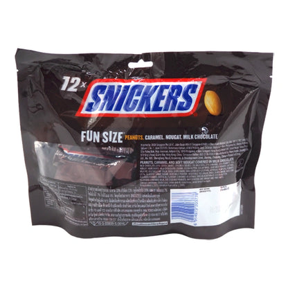 Snickers Funsize Chocolate Snack Bars 20g x12