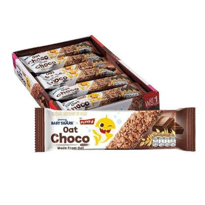 Pennyo Oatmeal Snacks Whole Baby Shark Chocolate Flavor 15g x24