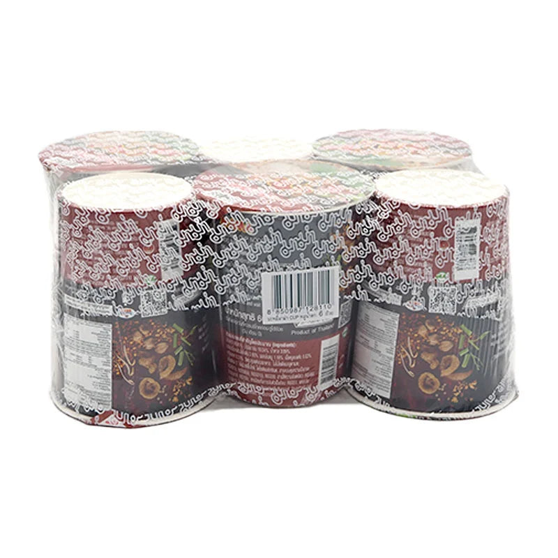 Mama Cup Instant Noodle Moo Namtok 60g x6