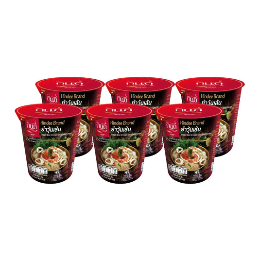KINDEE Kin Dee Ready-to-eat Glass Noodle Salad Cup . X6 34g