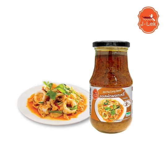 J-lek Curry Powder Stir-fry Sauce 520g