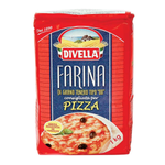 Divella Farina Pizza Flour in a bag, ideal for making homemade pizza dough, with the Divella brand label visible.