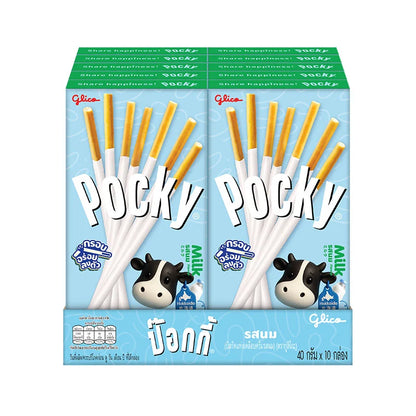 Glico Pocky Biscuit Stick Milk 40g x10