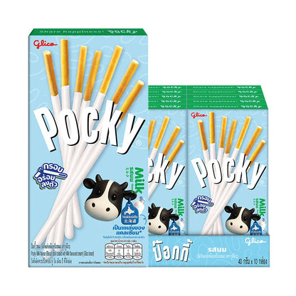 Glico Pocky Biscuit Stick Milk 40g x10