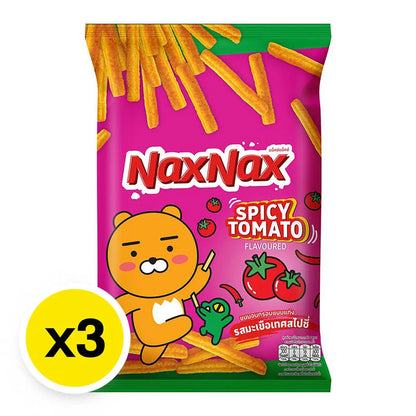 Naxnax Baked Stick Snack Spicy Tomato 65g x3