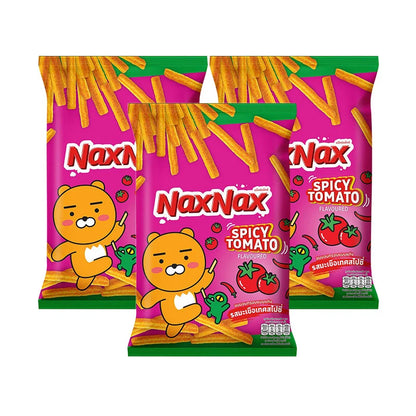 NAXNAX Baked Stick Snack Spicy Tomato 65g x3