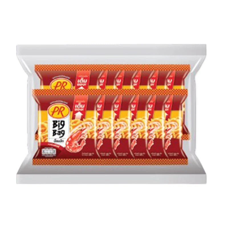 PR Big Bag Rice Cracker Spicy Shrimp Flavor 18g x12