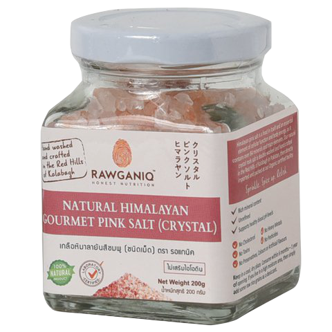 Rawganiq Himalayan Pink Salt Crystals